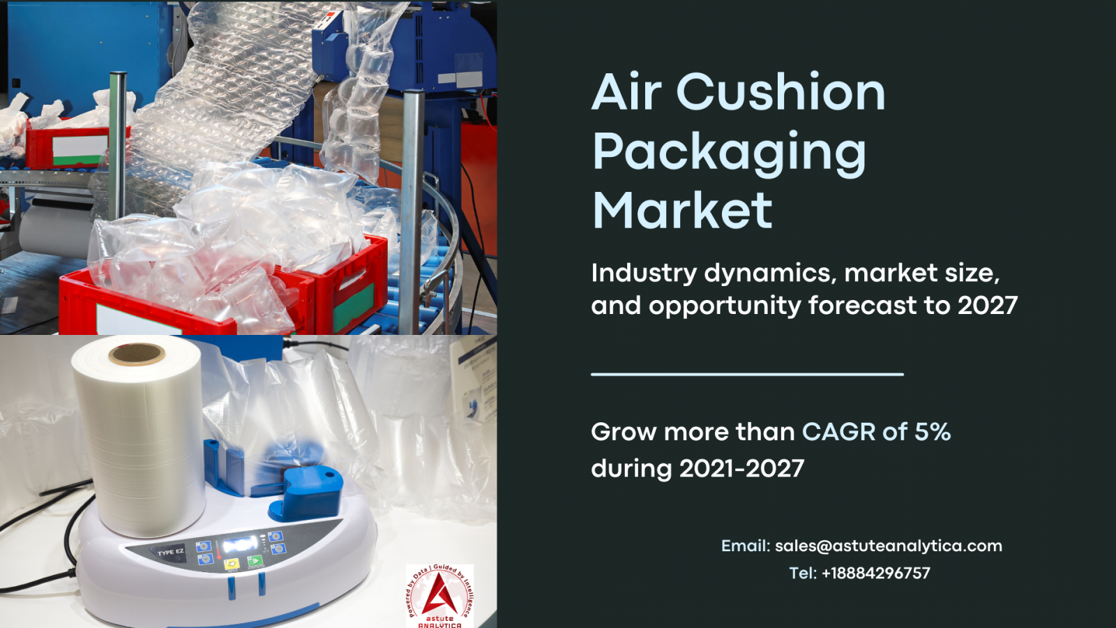 Air cushion packaging market